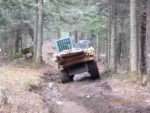 Yanmar Crawler Carrier Hauling Materials on Trail